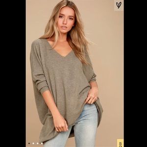 Lulu's oversized sweater dress